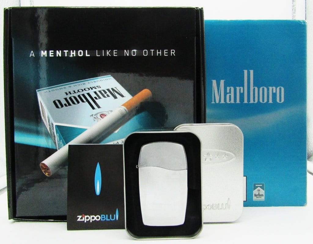 Zippo BLU Marlboro Promotion Lighter In Box (1 of 6)