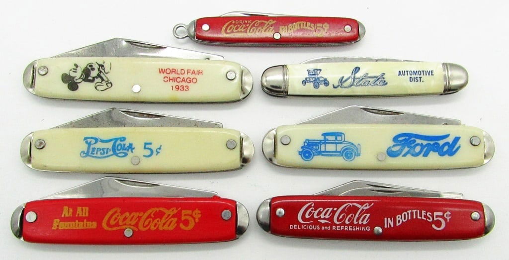 (7) Vintage Folding Pocket Knives (1 of 5)