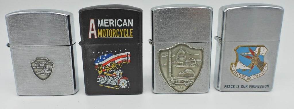 (4) ADVERTISING LIGHTERS (1 of 4)