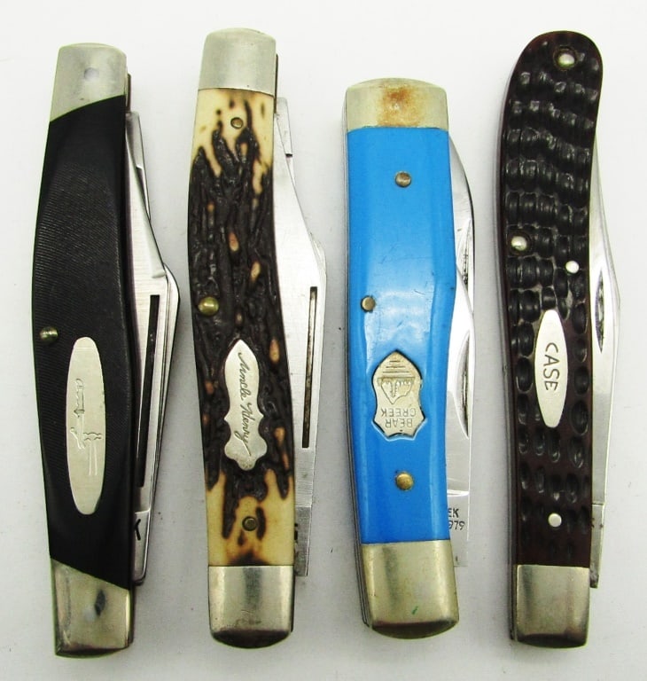 (4) Vintage Folding Pocket Knives (1 of 6)