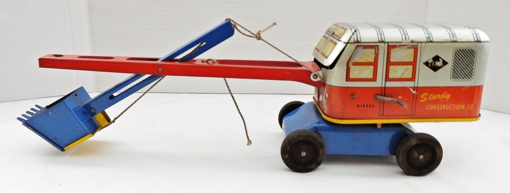 WYANDOTTE LIMA STURDY CONSTRUCTION CO CRANE: DIESEL SHOVEL CRANE, SEEMS LIKE THE WIRE WAS REPLACED BUT NEEDS TO BE PLACED AGAIN, MOVEABLE, MARKED WITH MAKER, 20 IN LONG