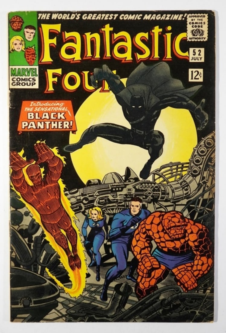 FANTASTIC FOUR #52 MARVEL 1966 KEY (1 of 3)