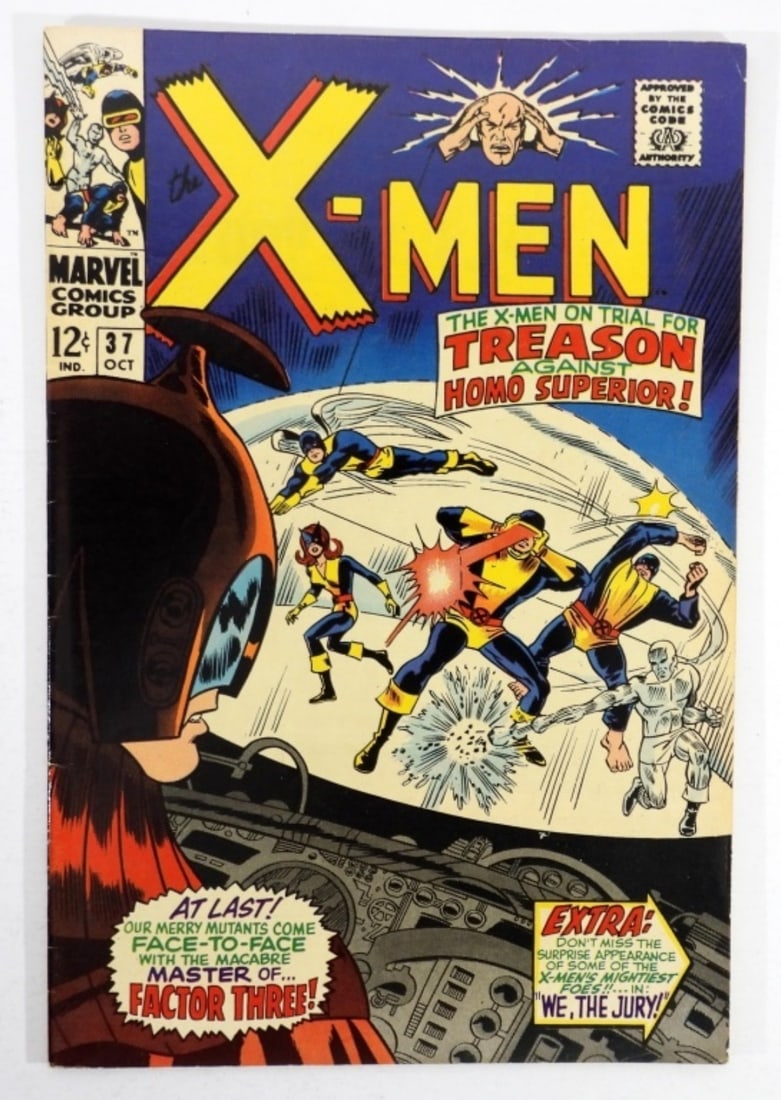 UNCANNY X-MEN #37 MARVEL 1967 (1 of 4)