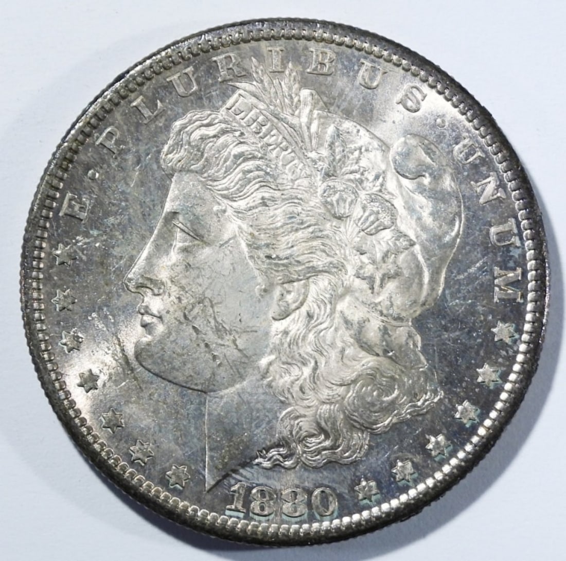 1880-S MORGAN DOLLAR BU (1 of 2)