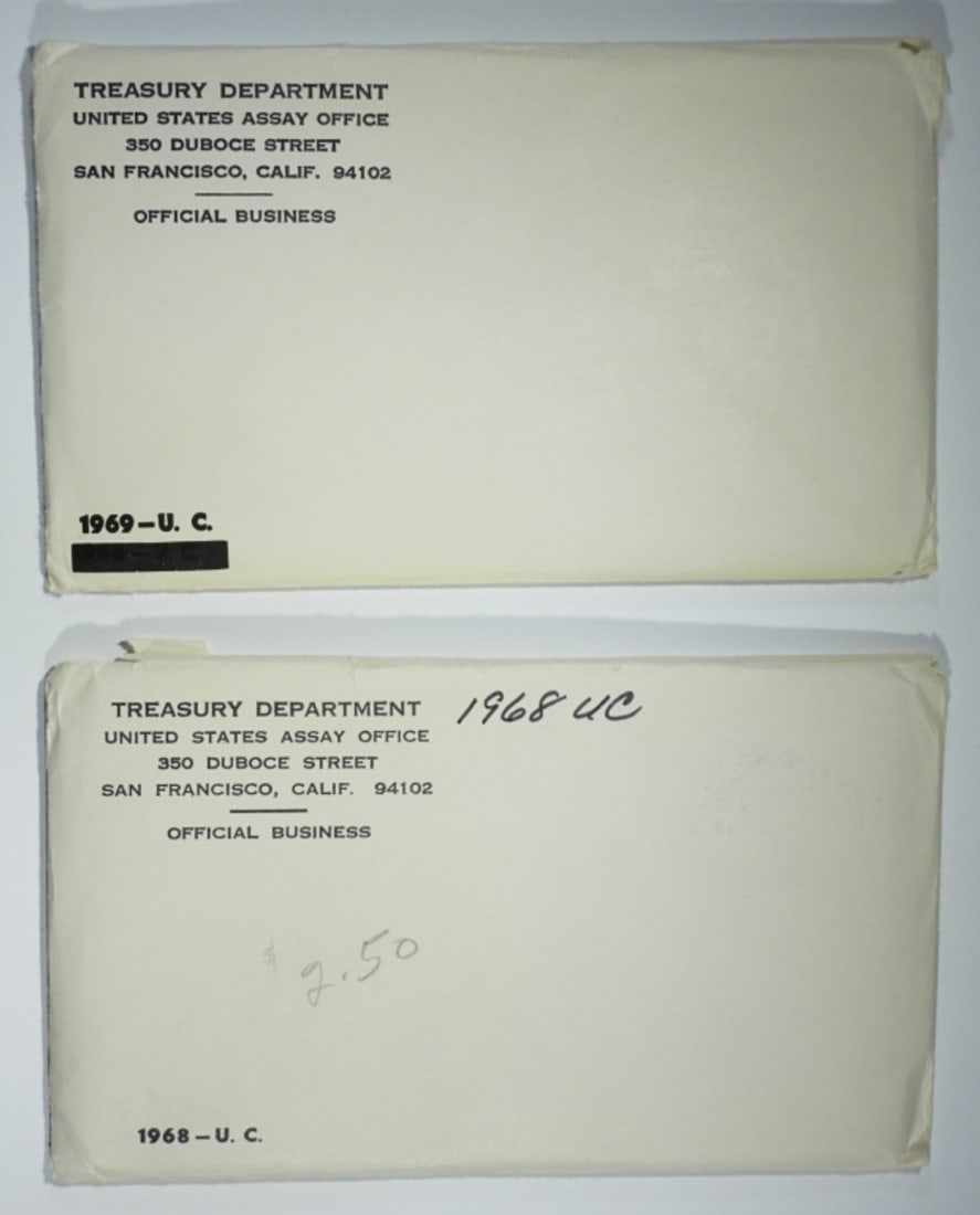 1968 & 1969 U.S. MINT SETS P&D (1 of 3)