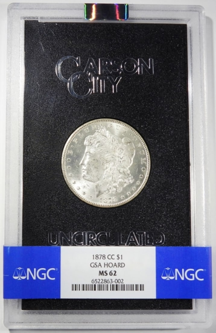 1878-CC GSA MORGAN DOLLAR NGC MS-62 (1 of 4)