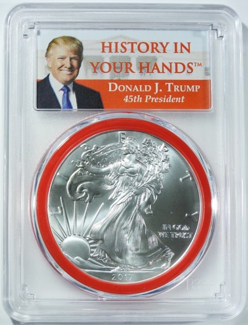 2017 AMERICAN SILVER EAGLE NGC MS-70 (1 of 4)