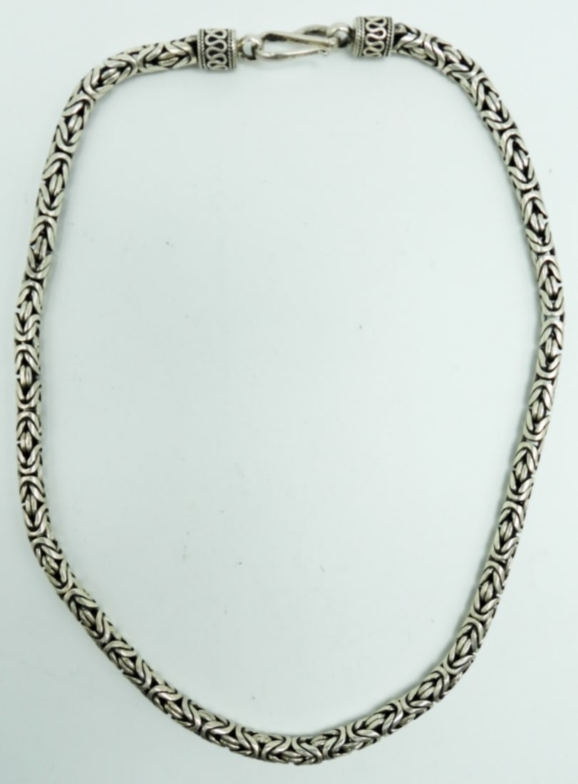 BYZANTINE STERLING NECKLACE (1 of 2)