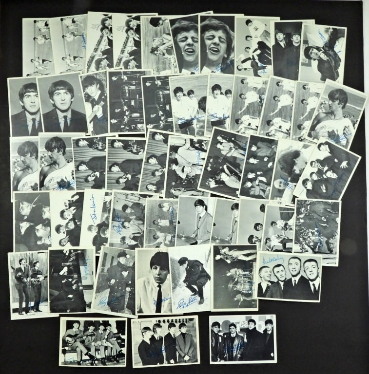 52-1964 TOPPS SER 2 & 3 BEATLES CARDS (1 of 5)