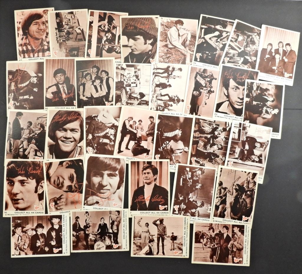 33-1966 THE MONKEES TRADING CARDS (1 of 4)