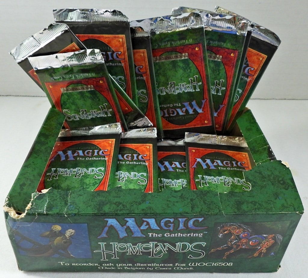 (52) Magic The Gathering Home Lands PACKS (1 of 4)