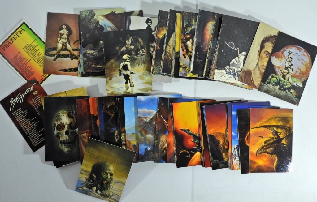 Frank Frazetta & Bob Eggleton Collector Card Sets (1 of 2)