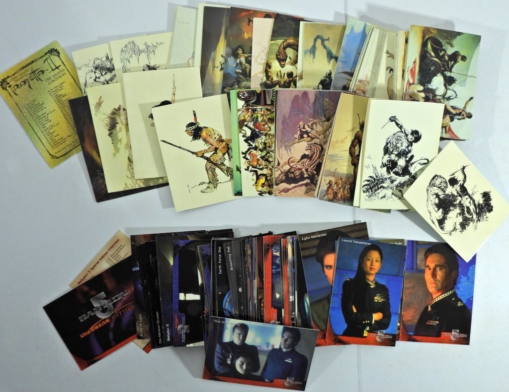 Frank Frazetta & Babylon 5 Collector Card Sets (1 of 4)
