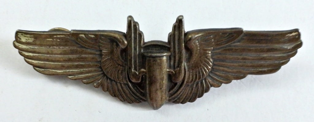 United States Army Air Corps Insignia Pin Propeller Wings