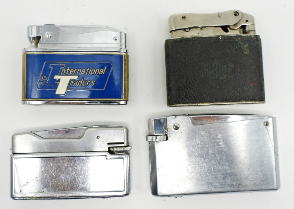 (4) VINTAGE TABLE LIGHTERS (1 of 3)