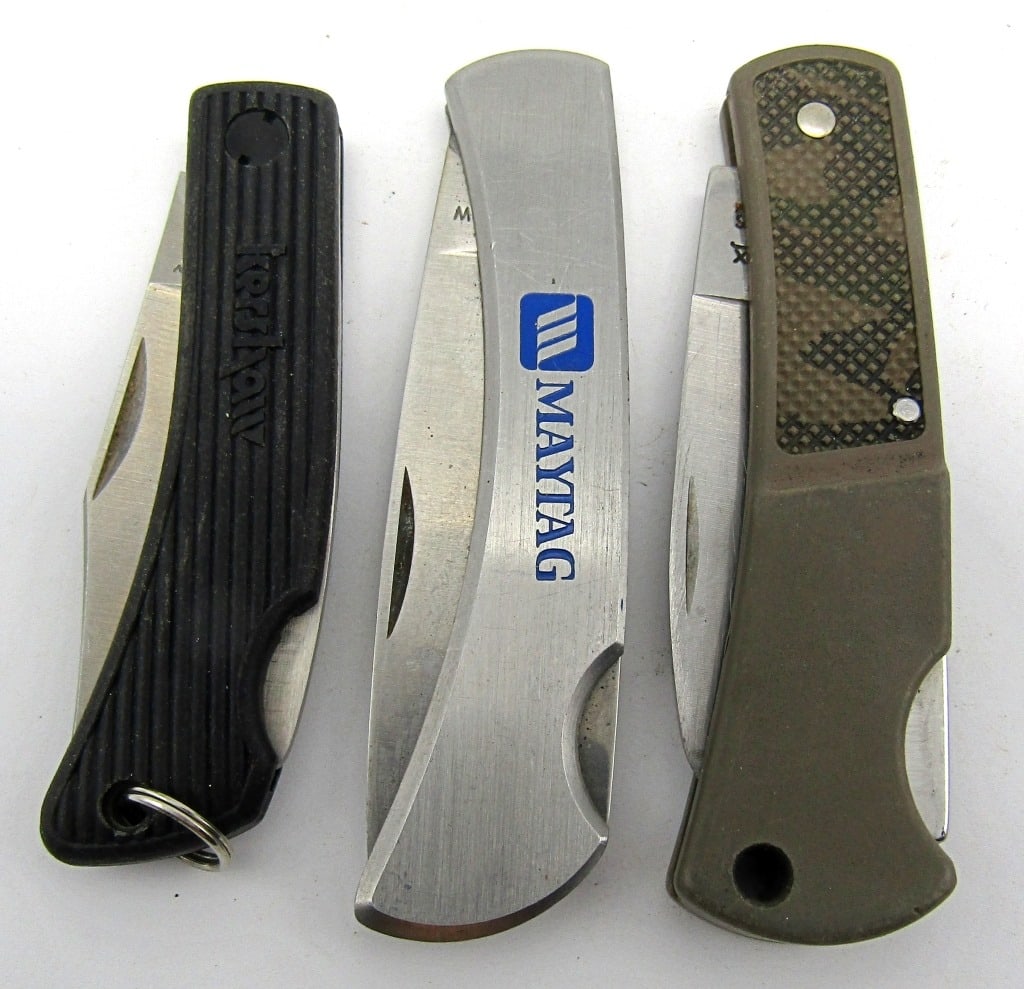 (3) Single Blade Vintage Pocket Knives (1 of 5)