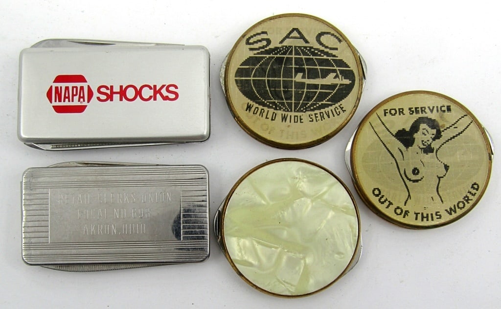 (5) Advertising Folding Pocket Knives (1 of 4)