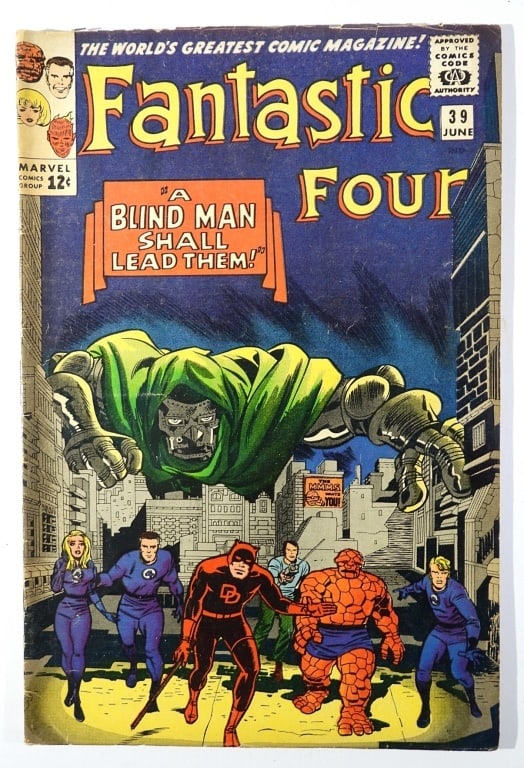 FANTASTIC FOUR #39 MARVEL 1965 (1 of 3)