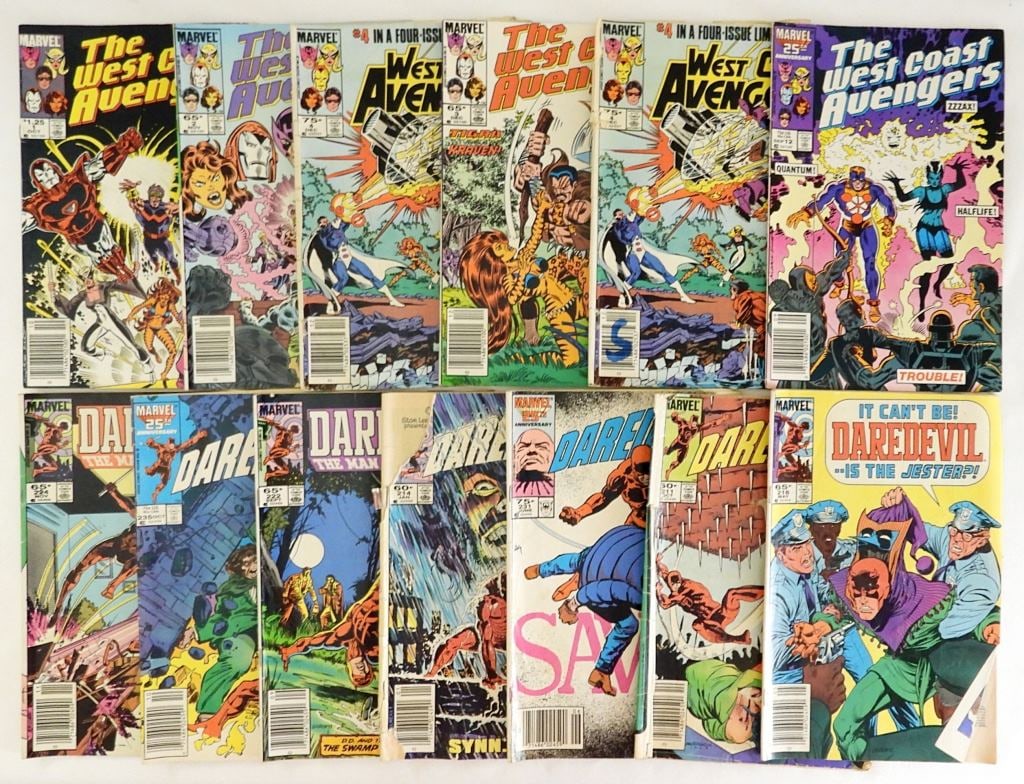 (6) WEST COAST AVENGERS #1-4 plus (1 of 2)
