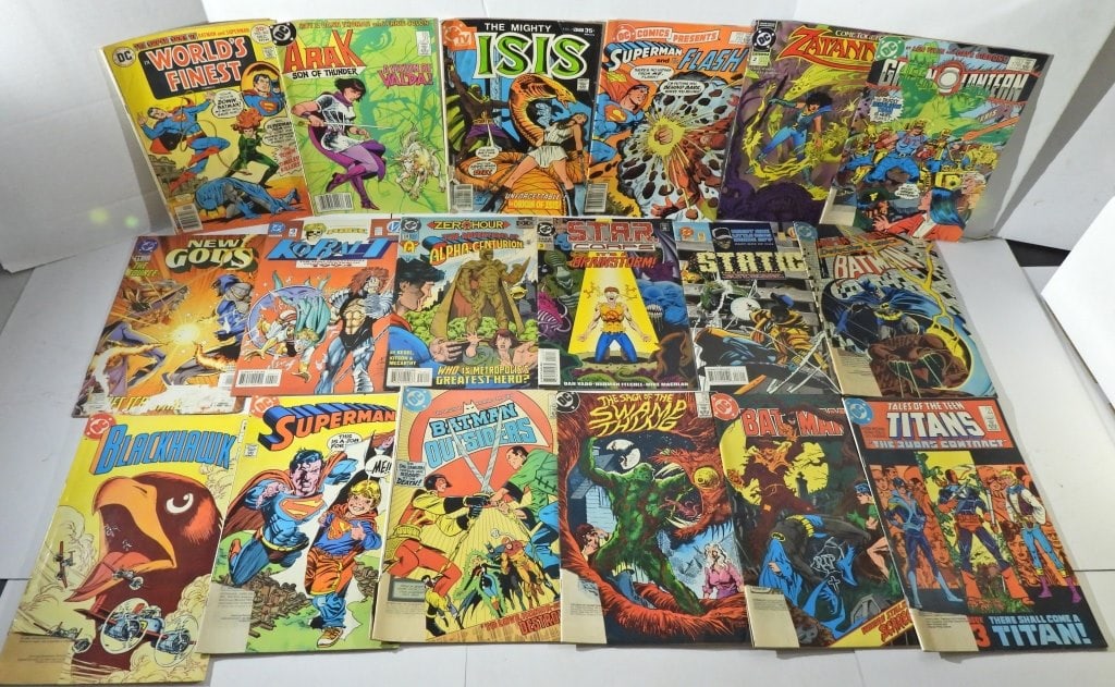 (18) DC COMICS - STATIC, STAR CORPS, (1 of 4)