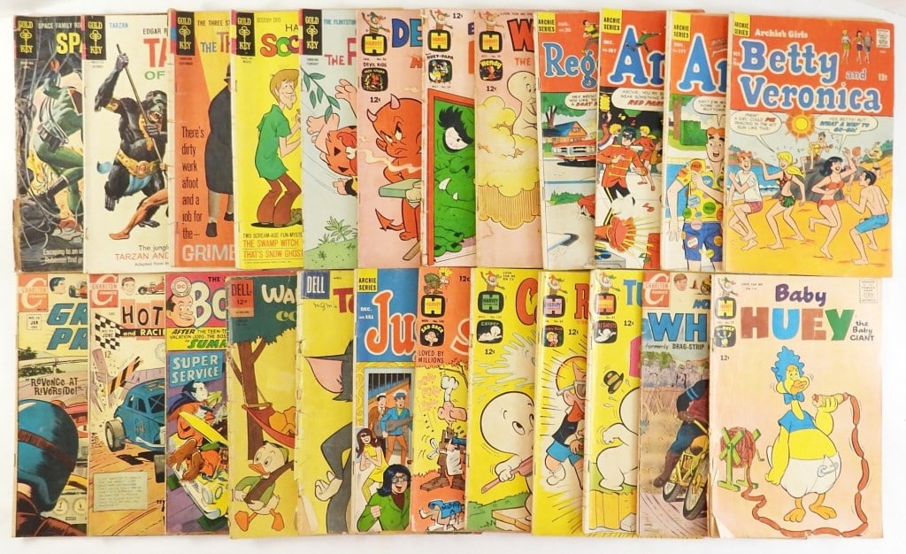 (24) VINTAGE 1960'S 10 & 12 CENT COMICS (1 of 4)