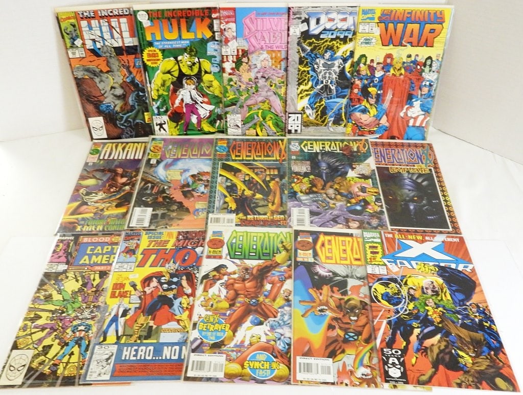 (15) VINTAGE MARVEL COMICS - GOOD MIX (1 of 3)