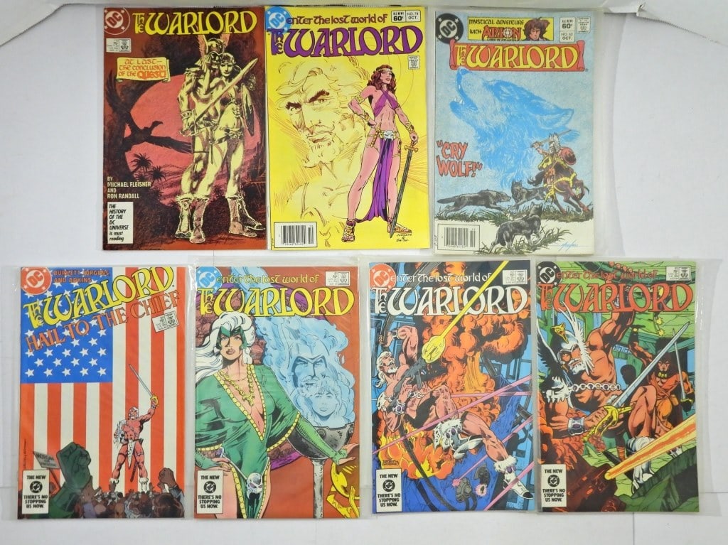 (7) DC THE WARLORD COMICS (1 of 2)