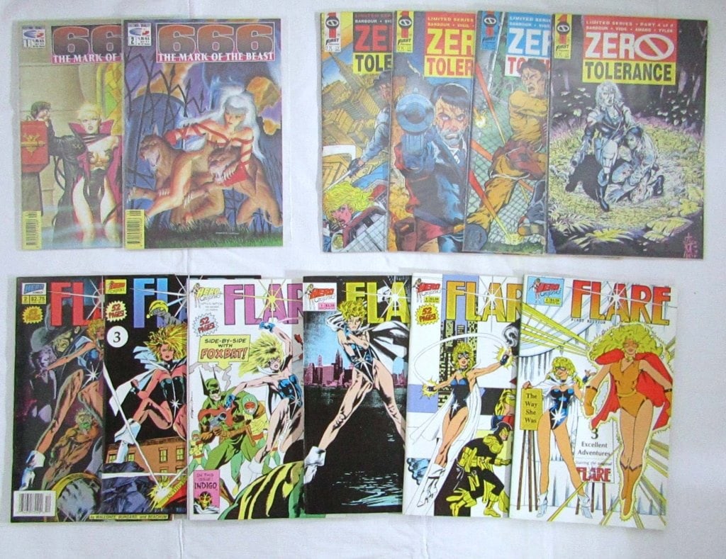 666 THE MARK of the BEAST #1 & #2; ZERO TOLERANCE (1 of 4)