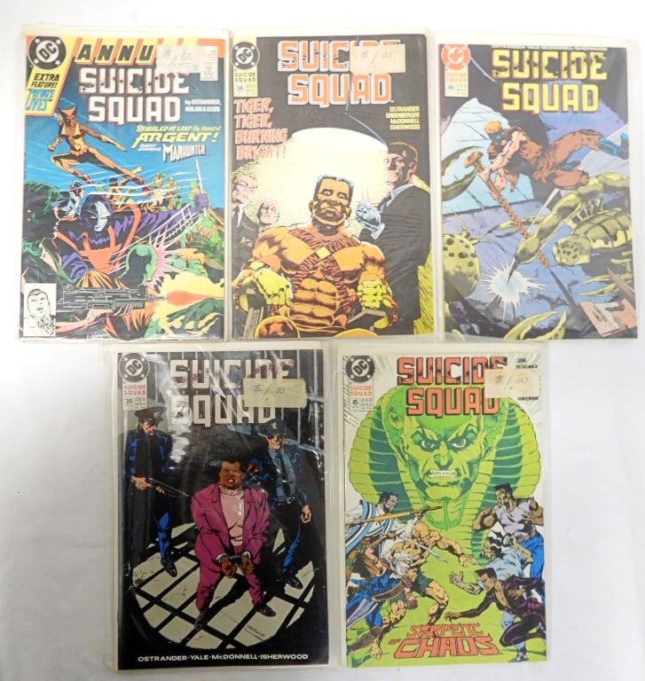 (5) DC SUICIDE SQUAD COMICS (1 of 3)