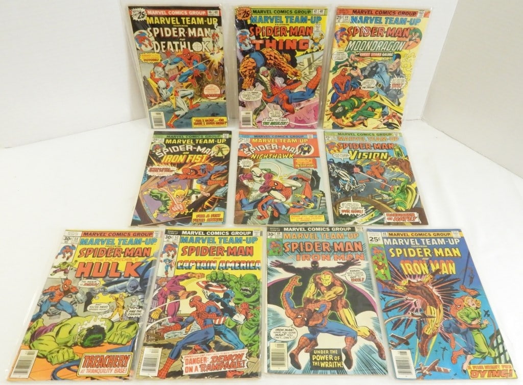 (10) MARVEL TEAM-UP "SPIDER-MAN" (1 of 4)