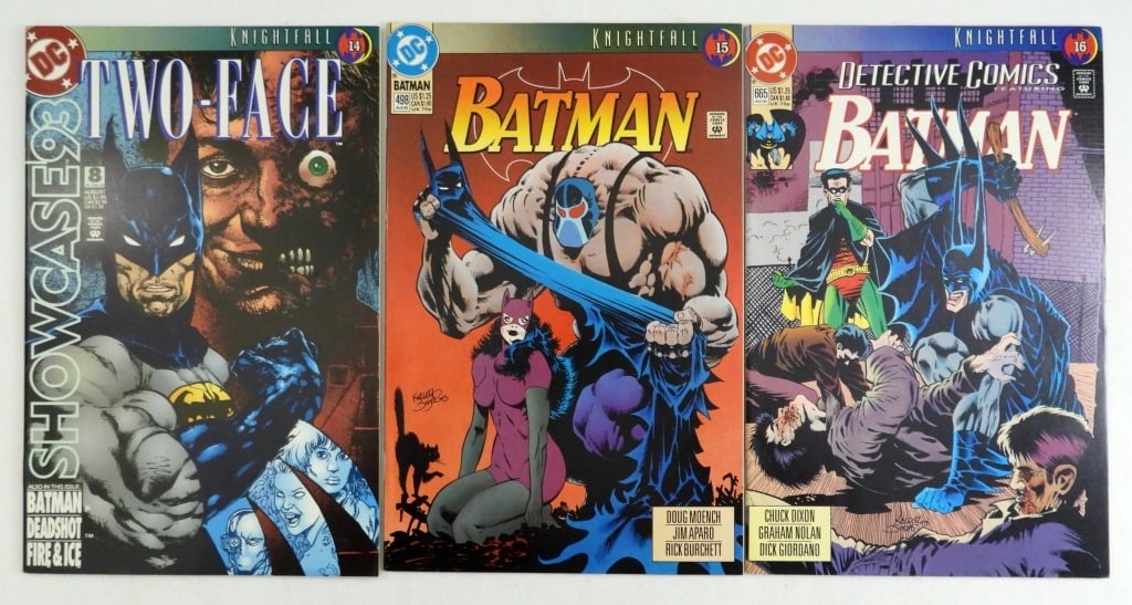 (3) DC Knightfall Batman Comics #14, 15, 16 (1 of 3)