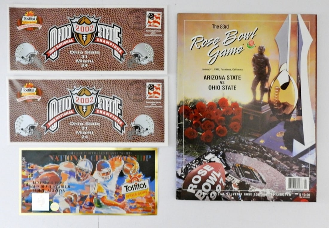 1997 ROSE BOWL GAME OFFICIAL PROGRAM (1 of 2)