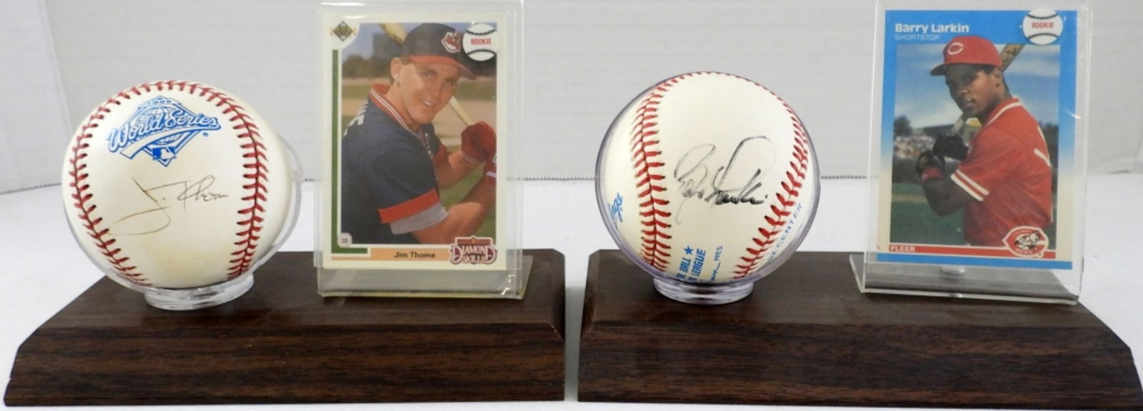 THOME & LARKIN AUTOGRAPH BALLS (1 of 3)