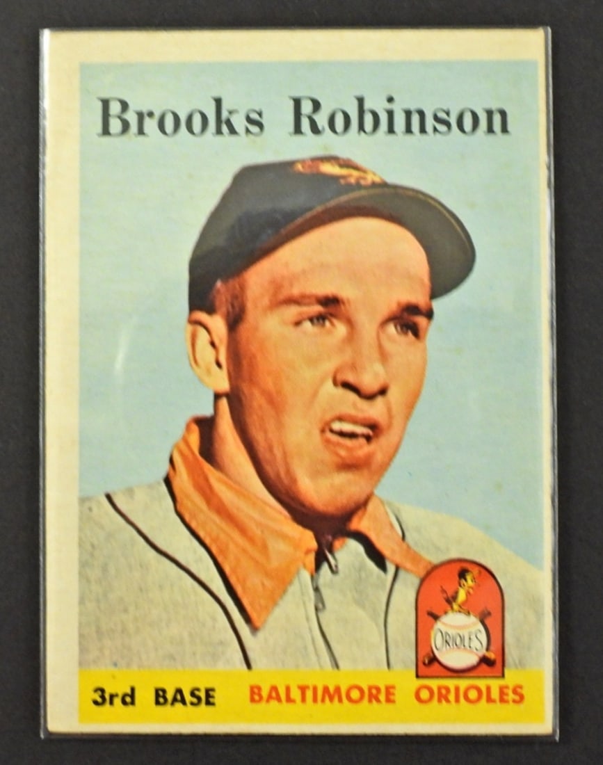 1958 TOPPS #307 BROOKS ROBINSON VGEX+ (1 of 2)