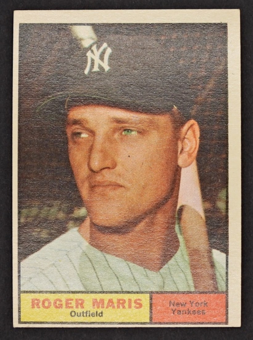 1961 TOPPS #2 ROGER MARIS (1 of 2)
