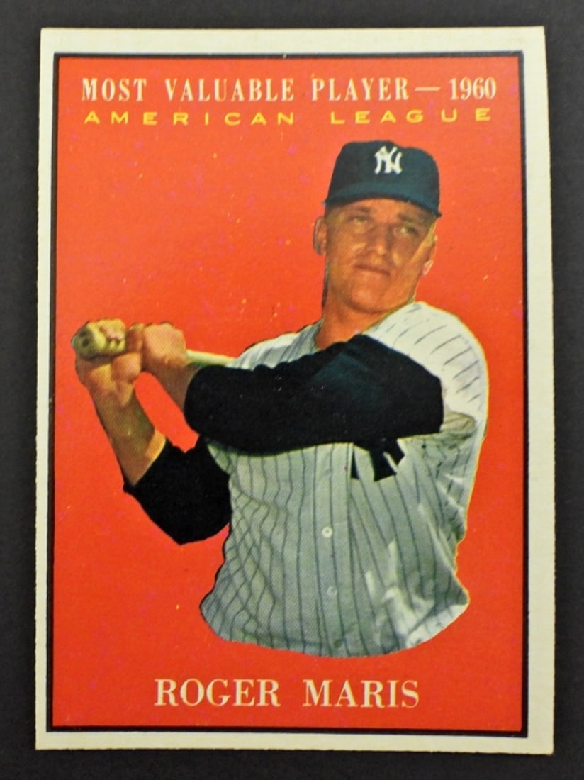 1961 TOPPS #478 ROGER MARIS MVP (1 of 2)