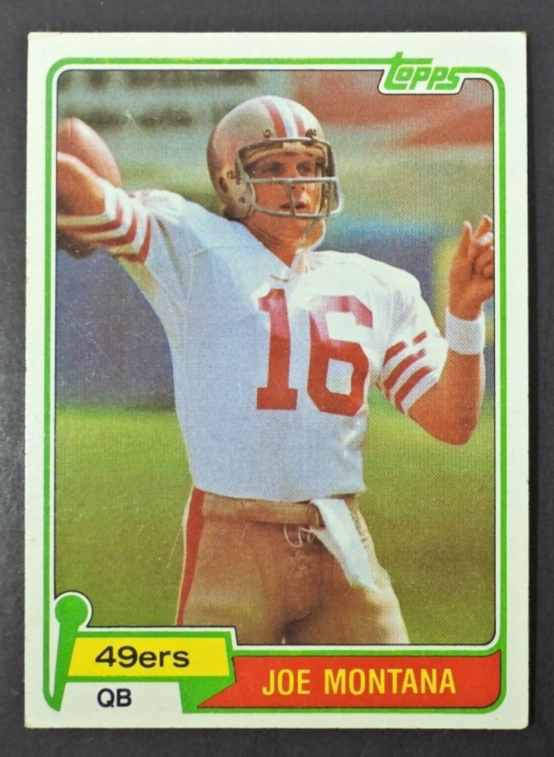 1981 TOPPS #216 JOE MONTANA ROOKIE: NICE VGEX