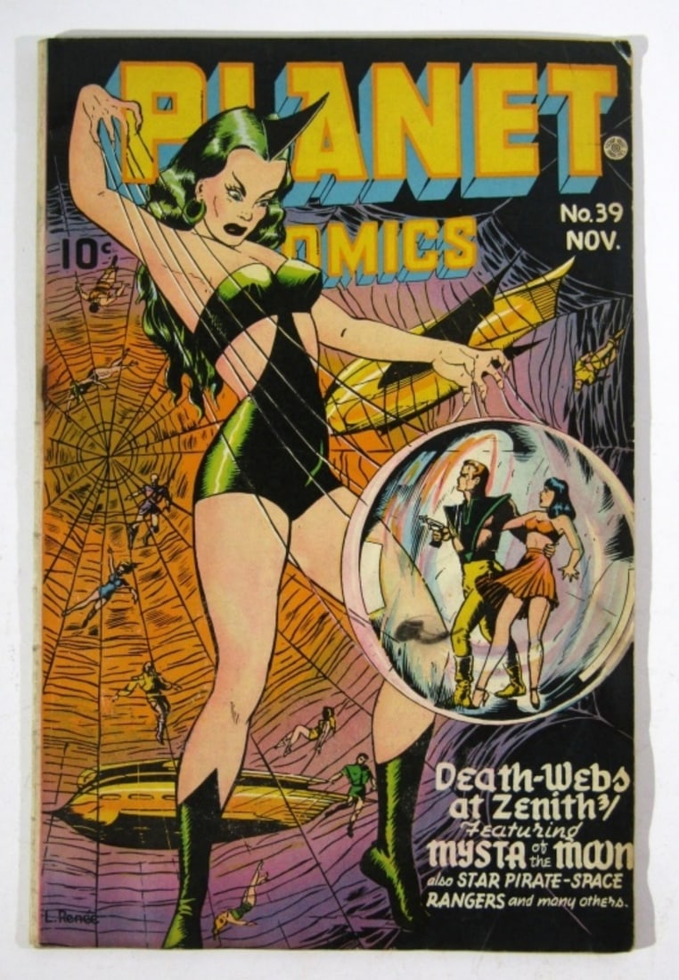Planet Comics #39 1945 Feat. Mysta of the Moon! (1 of 4)