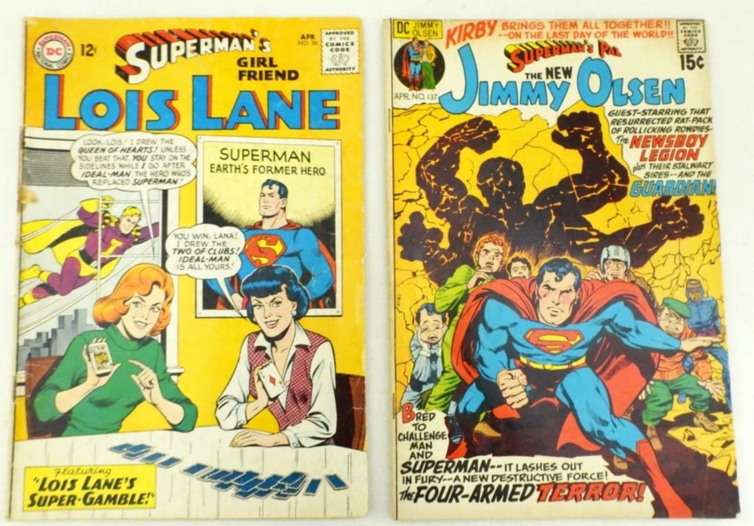 DC LOIS LANE #56 & JIMMY OLSEN #137 (1 of 2)