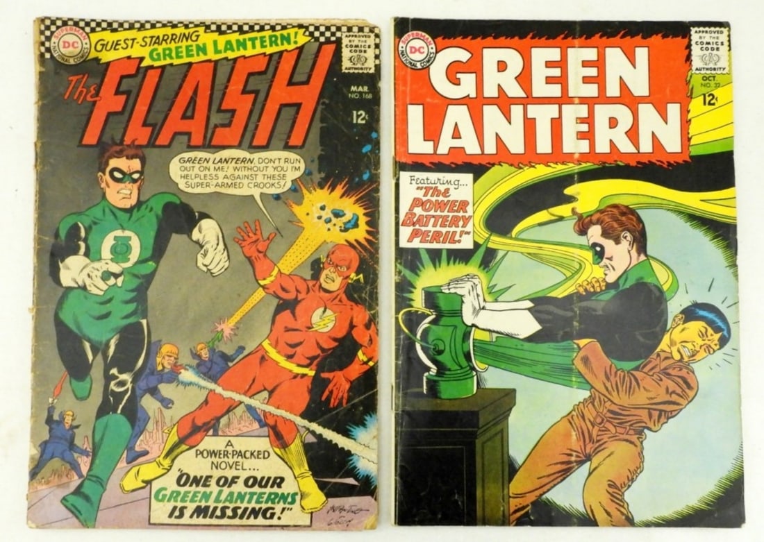 (2) DC SILVER AGE - THE FLASH #168 & (1 of 2)