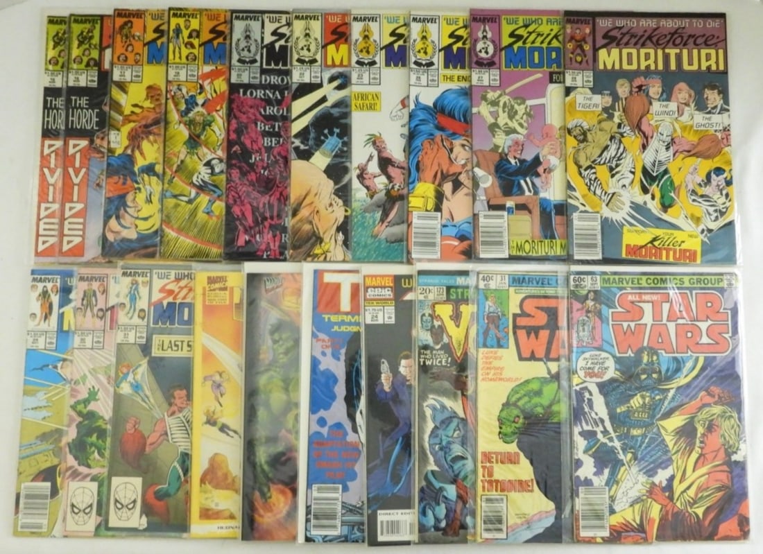 (20) MARVEL COMICS WITH STAR WARS & MORE (1 of 2)