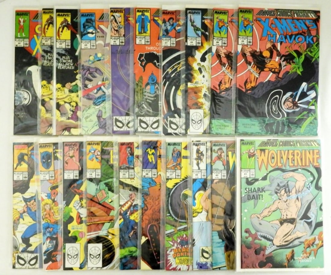 (20) MARVEL COMICS PRESENTS - WOLVERINE (1 of 2)