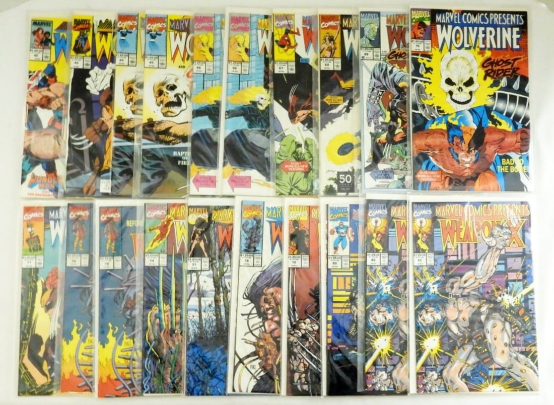 (20) MARVEL COMICS PRESENTS - WOLVERINE (1 of 2)