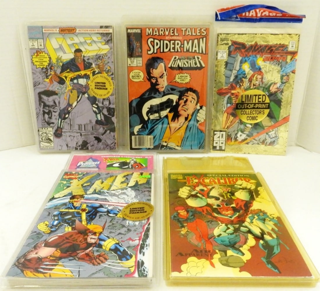 (14) MARVEL COMICS in BLISTER PACKS (1 of 3)