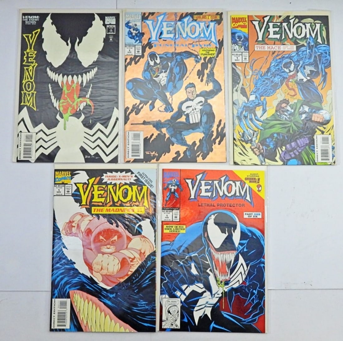 (5) MARVEL VENOM # 1 ISSUES LOT (1 of 3)