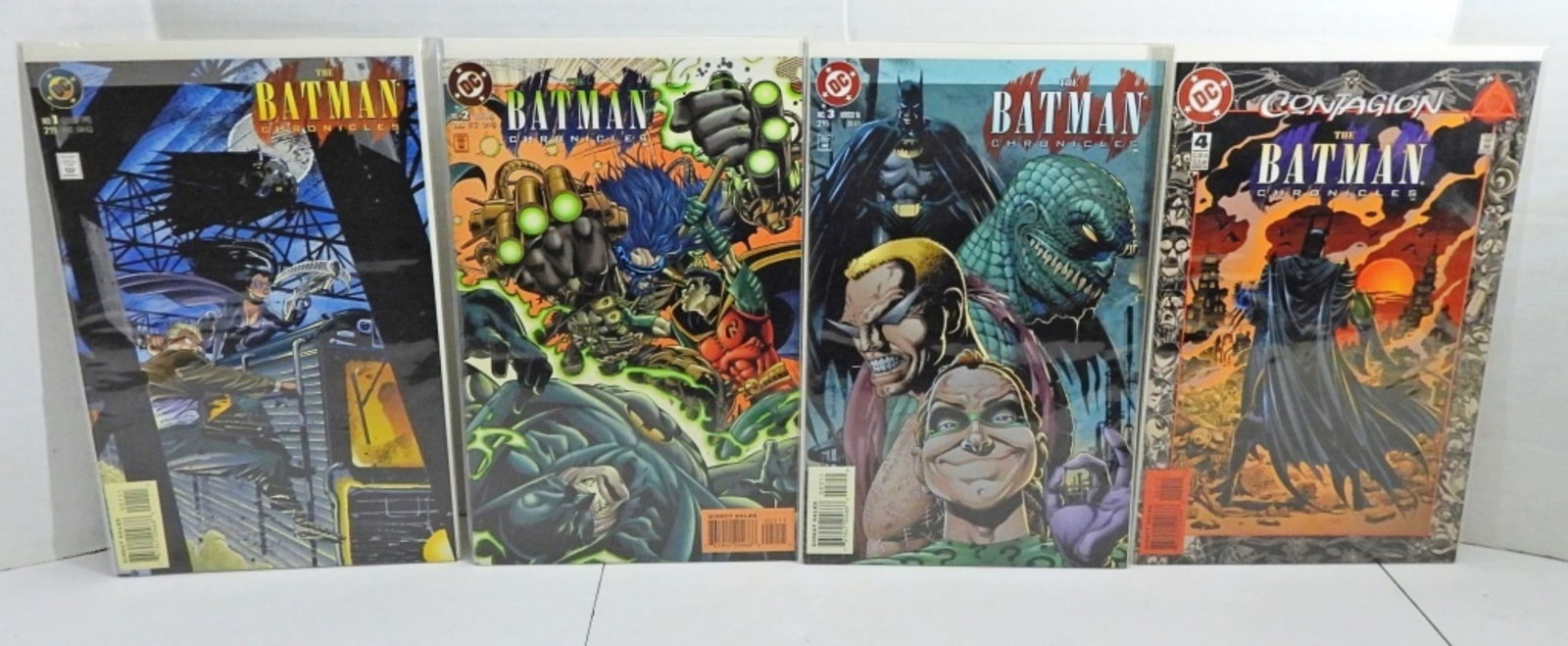 (4) DC THE BATMAN CHRONICLES ISSUES # 1-4 (1 of 1)