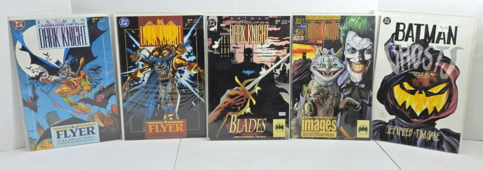 (5) DC BATMAN LEGENDS OF THE DARK KNIGHT COMICS (1 of 3)