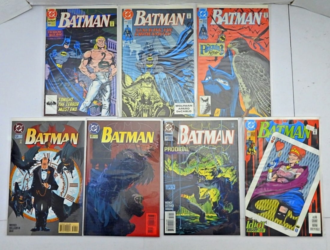 (7) DC BATMAN COMIC LOT (1 of 1)