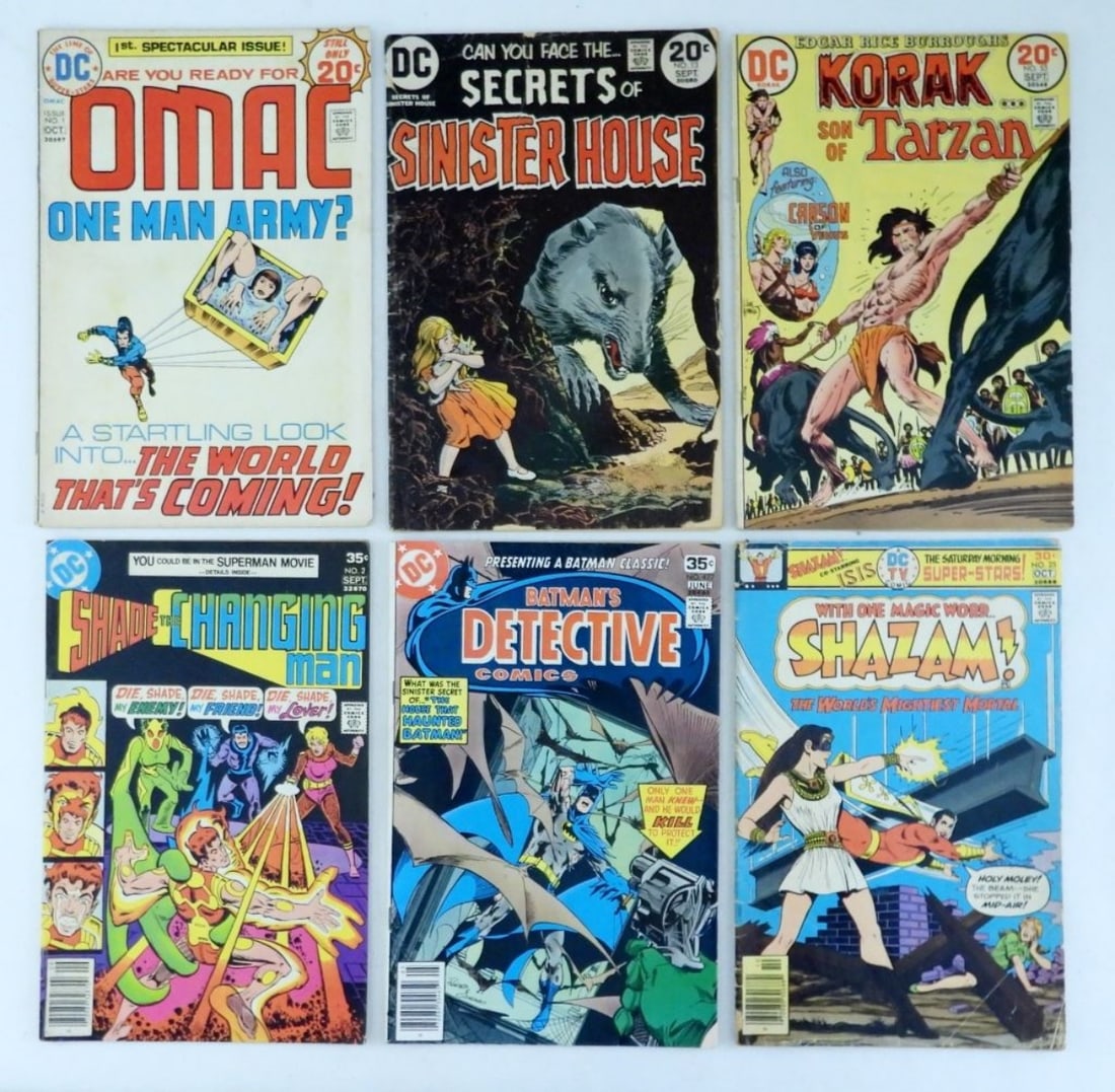 (6) DC COMIC LOT - OMAC #1 ISSUE plus (1 of 2)