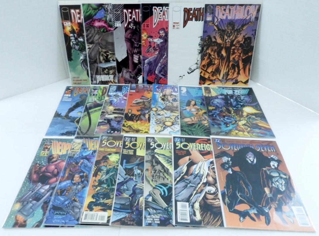 (20) DC & IMAGE COMICS WITH DEATHBLOW (1 of 3)